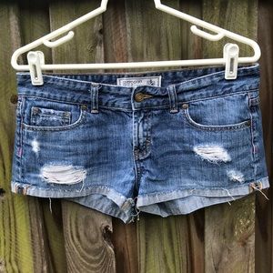 Victoria’s Secret Pink | Distressed Denim Shorts